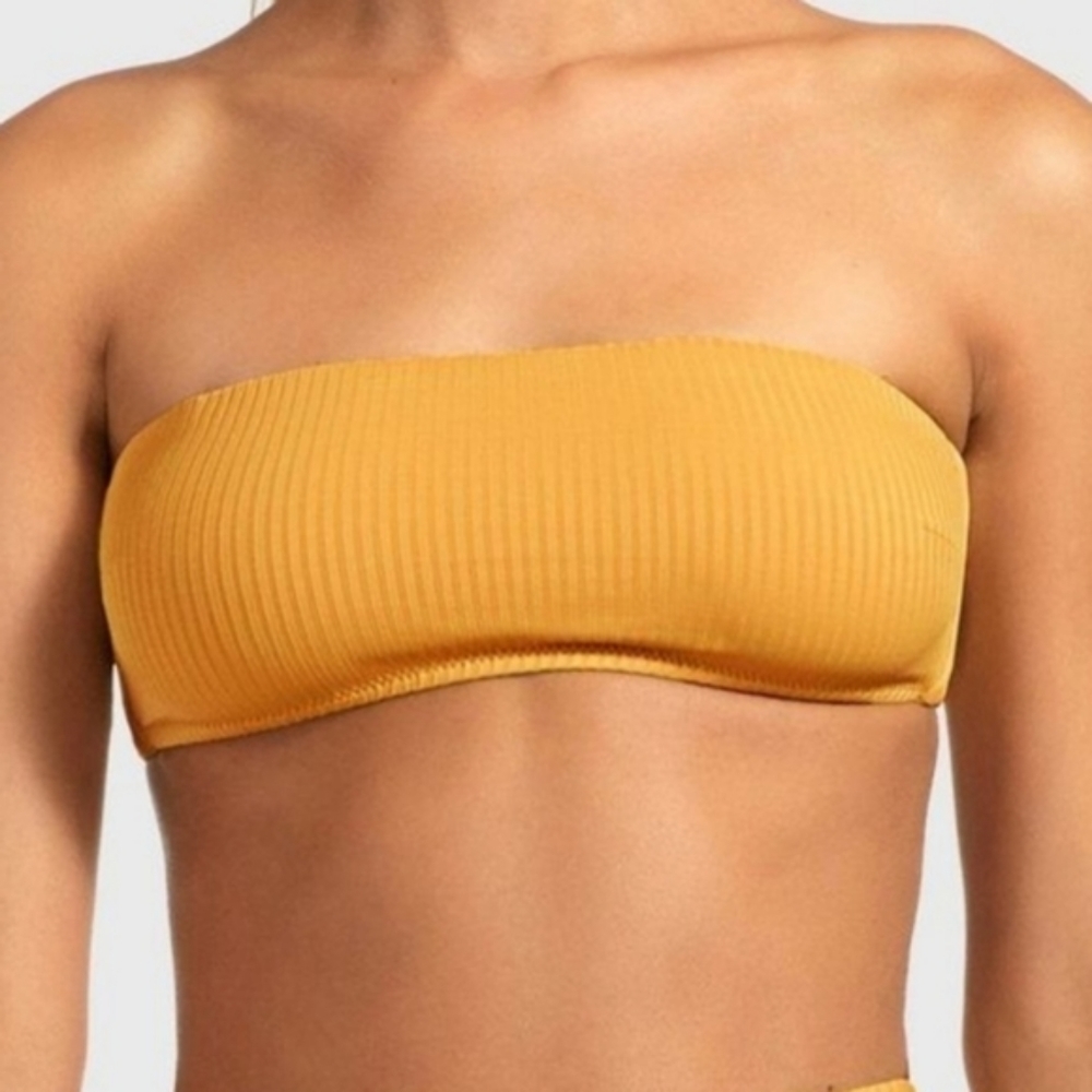 Vitamin A Mila Bikini Bandeau Top Luciana Bottoms - Picture 2 of 10